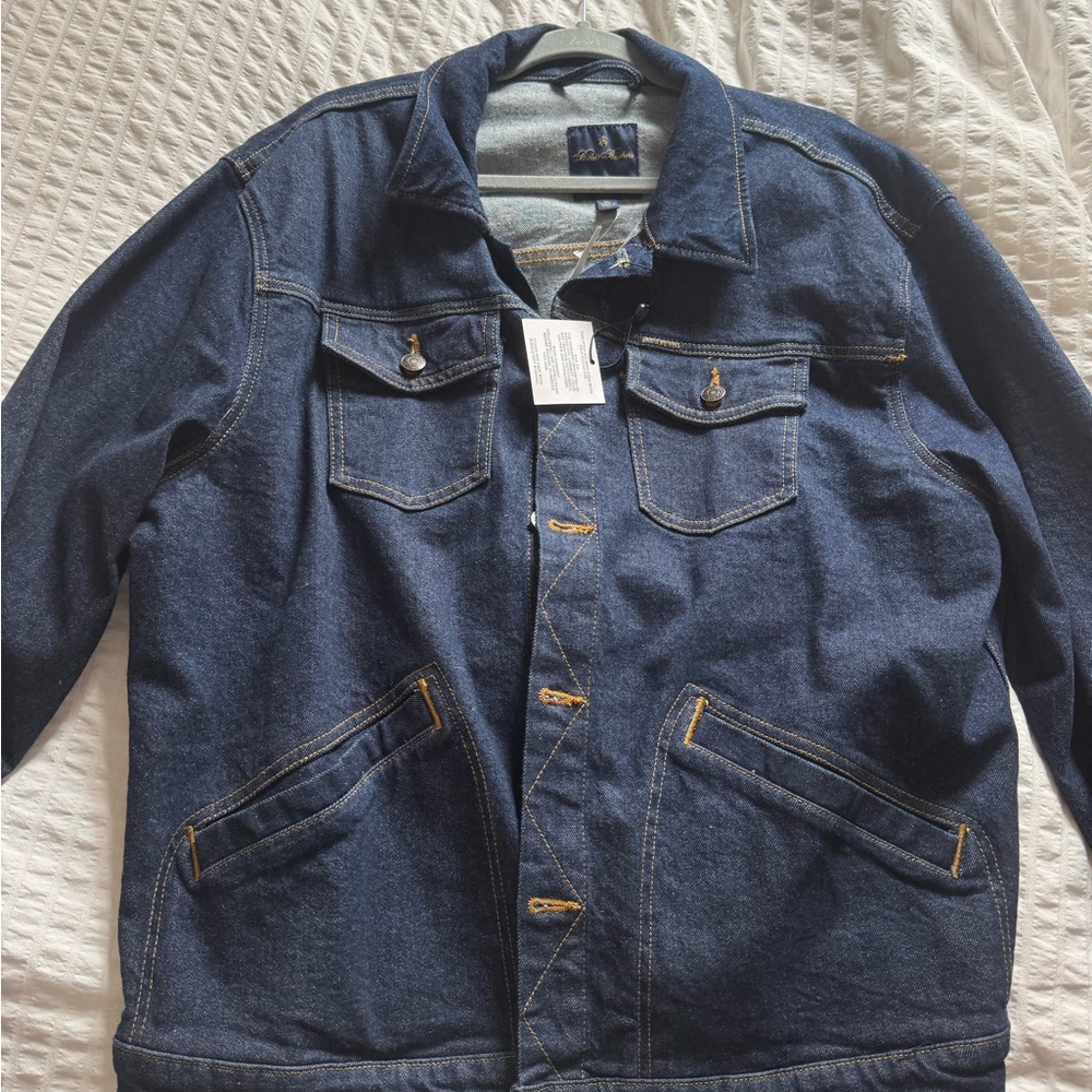 Brooks Brothers Blue Lightweight Shirt Jacket
